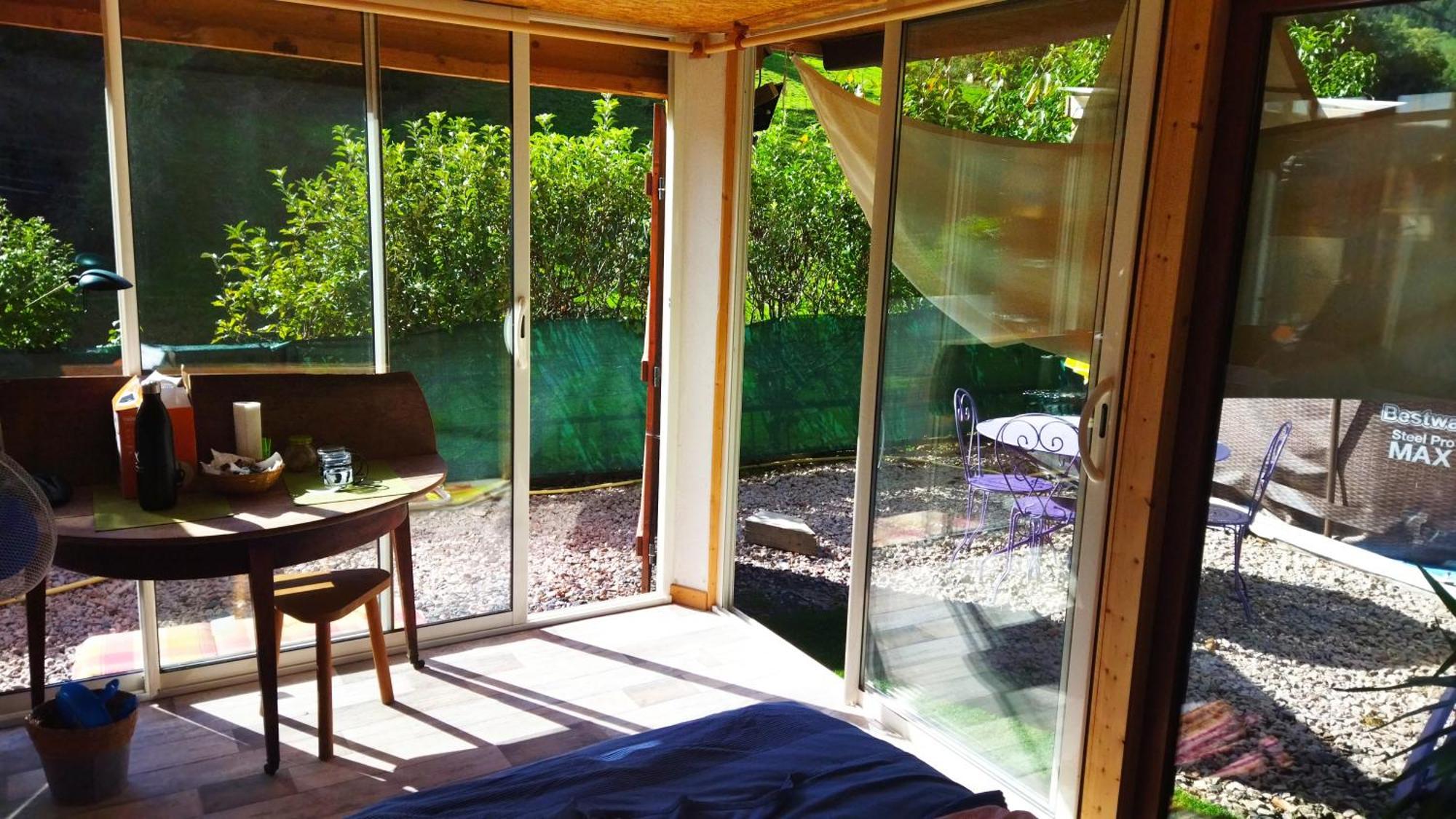 Abri De Jardin Amenage, Chambre Camping Glamour Hotel Lalaye Exterior foto